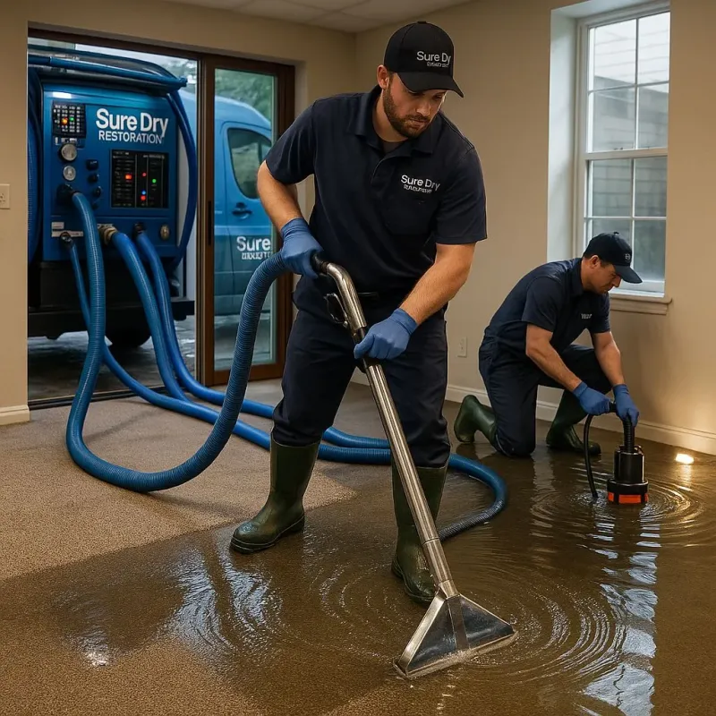 Water Extraction and Removal process in Fleming Island, FL